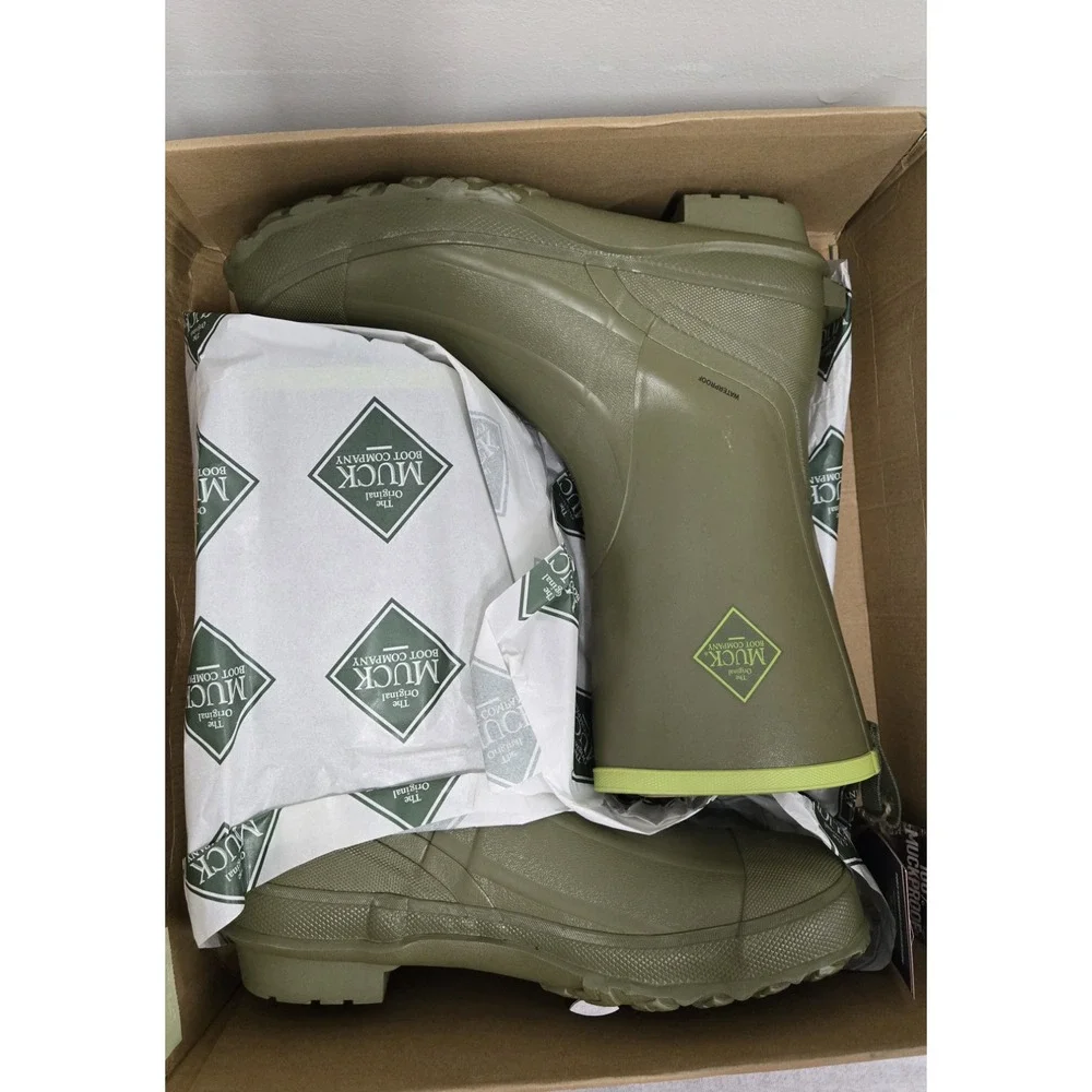 Muck Harvester Mid calf waterproof Boots. #wellingtons #rainyday #outdoors. size
